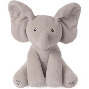 GUND Baby Flappy the Elephant Musical Plush Peek-a-Boo Game Singing Mood NWT